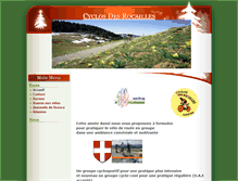 Tablet Screenshot of cyclosdesrocailles.fr